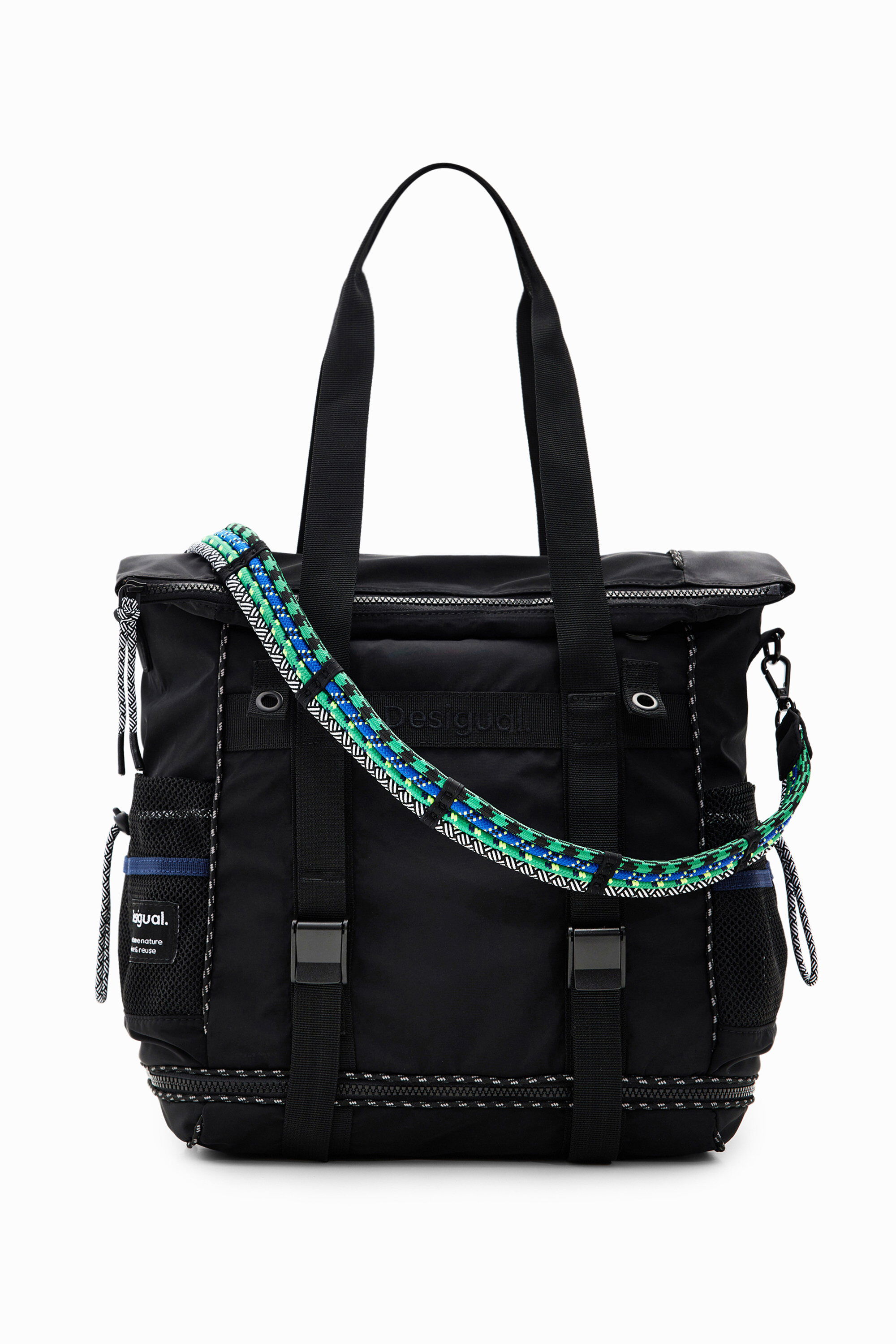 Desigual XL multi-position backpack