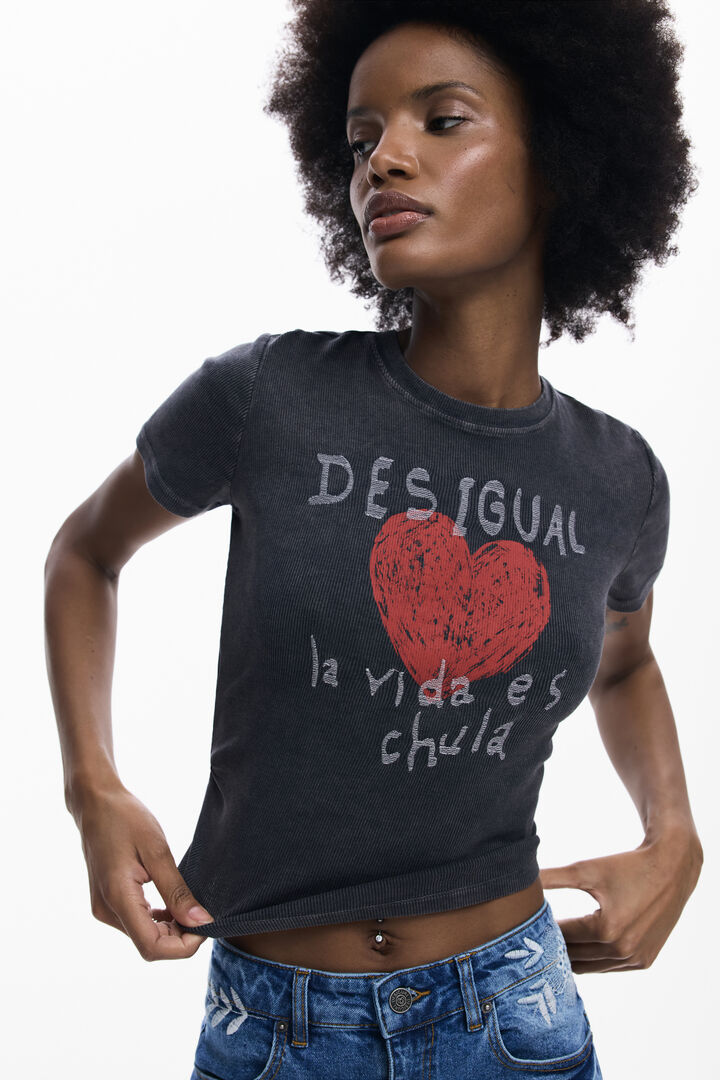 T-shirt cœur | Desigual