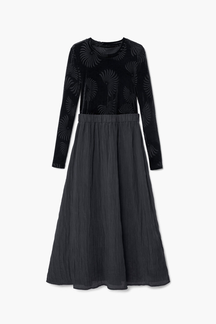 Vestido combinado estampado | Desigual