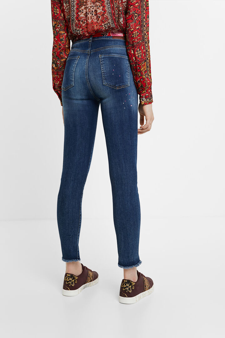 Jeans skinny lunghi fino alla caviglia | Desigual