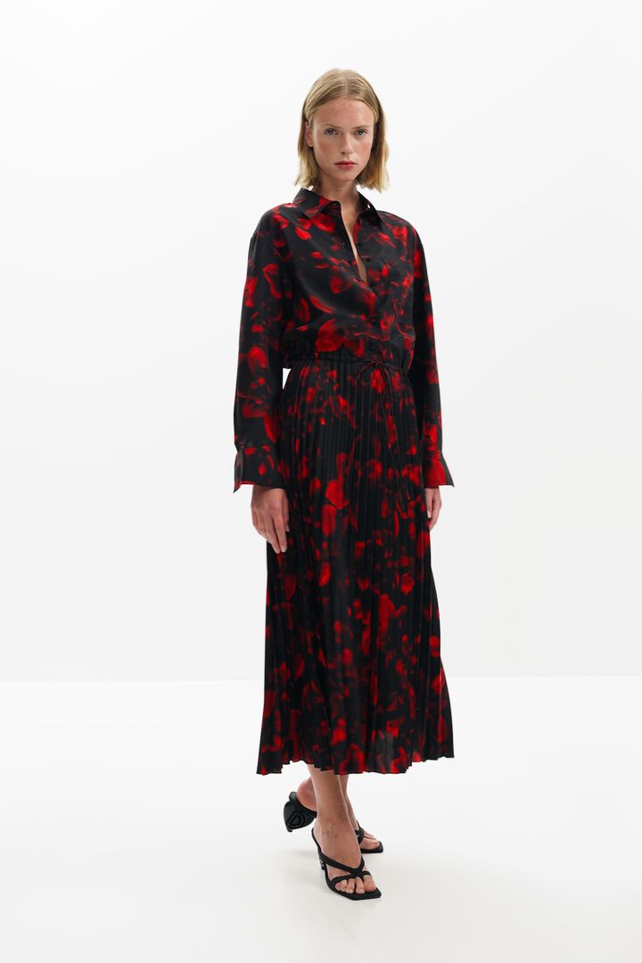 Pleated shirt dress | Desigual