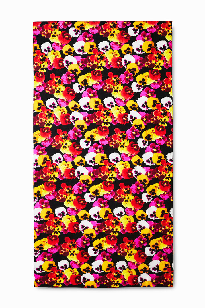 Rectangular floral foulard | Desigual