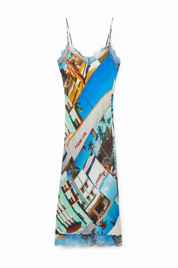 Vestido lencero South Beach
