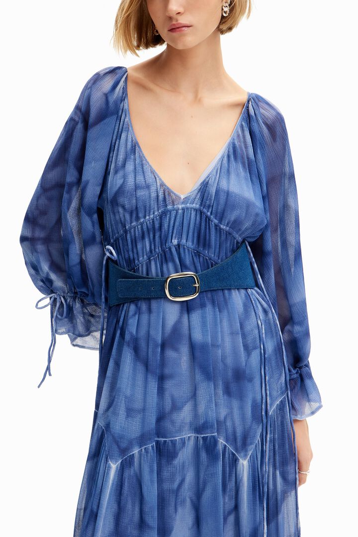 Denim sash belt | Desigual