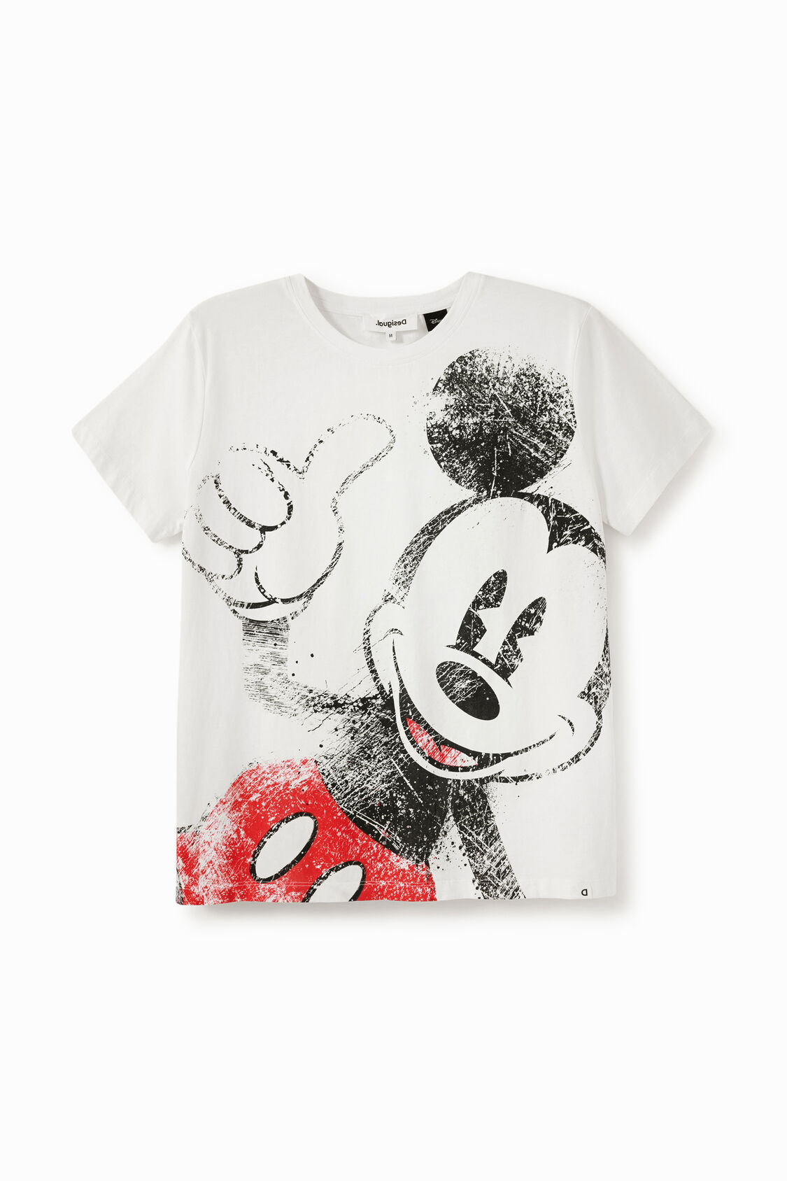 100 コットン ミッキーマウスtシャツ Desigual Com