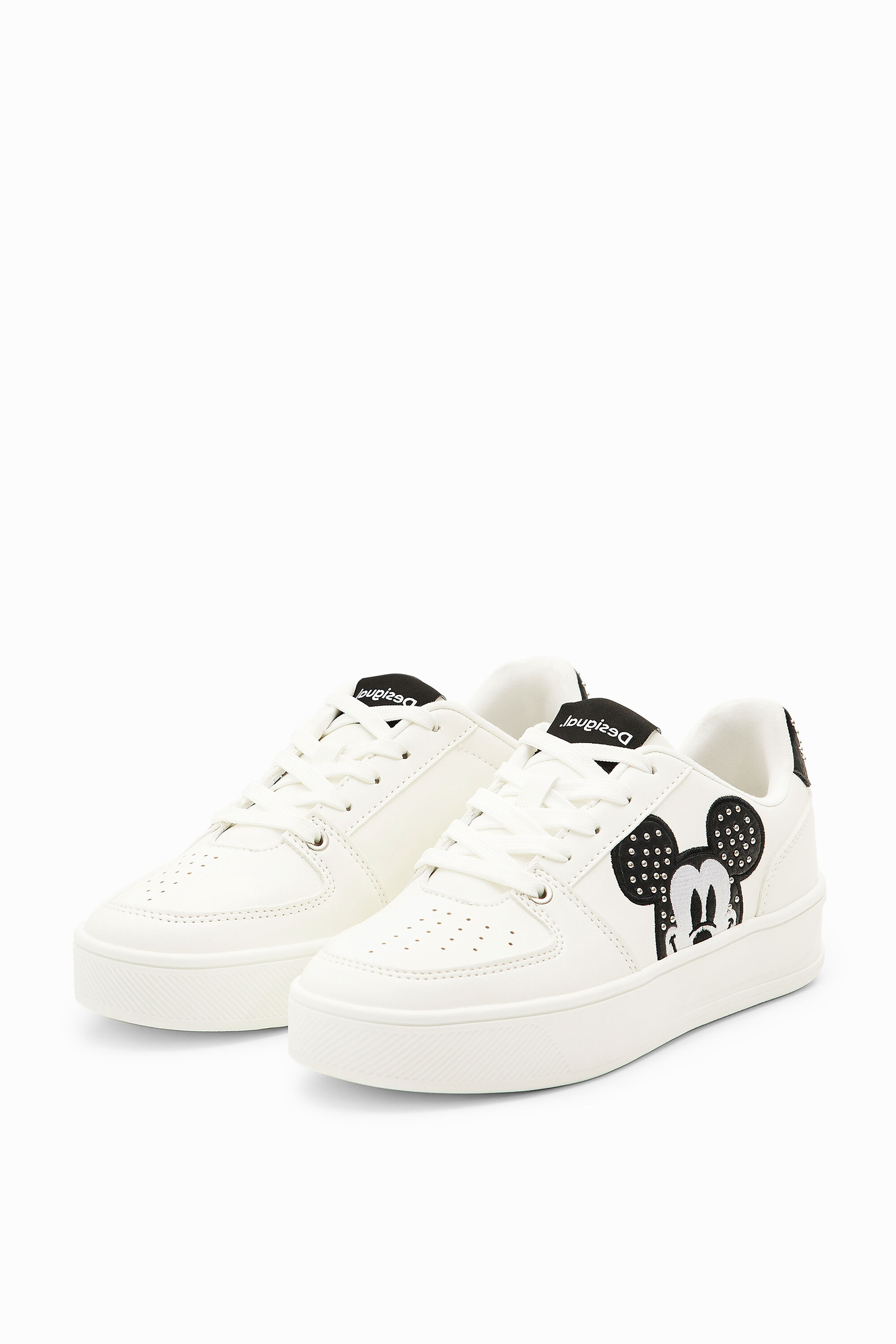 Desigual Disney's Mickey Mouse stud sneakers