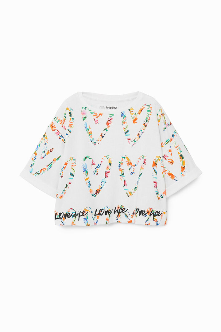 Camiseta corazones | Desigual