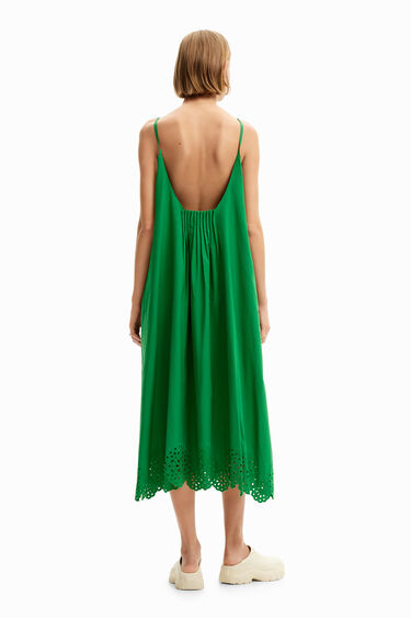 Vestido camisero midi Green  Vestidos Desigual Mujer - Seiki Vietnam