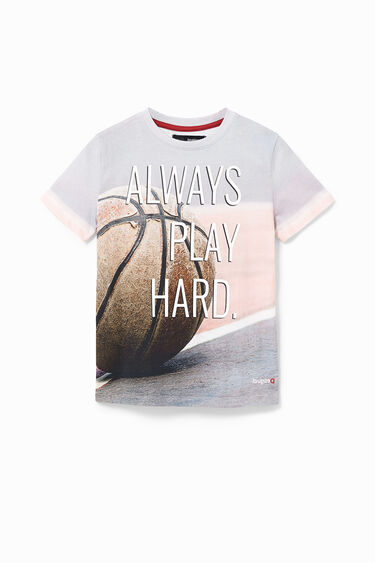 T-shirt basquetebol 100% algodão | Desigual