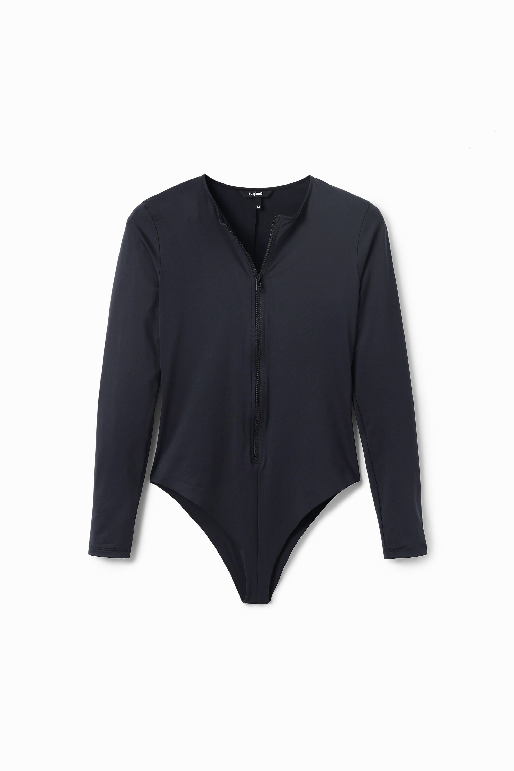 Body manga larga cremallera - BLACK - XL