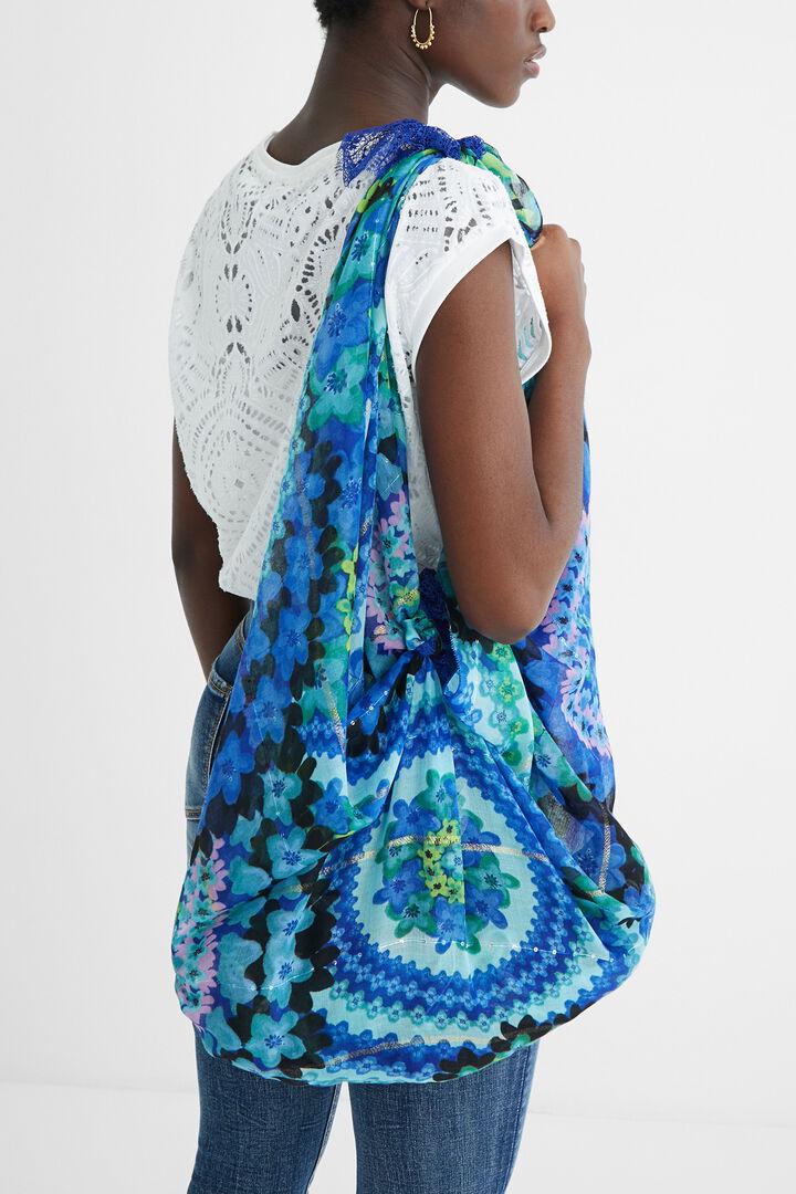 Rectangular galactic foulard | Desigual