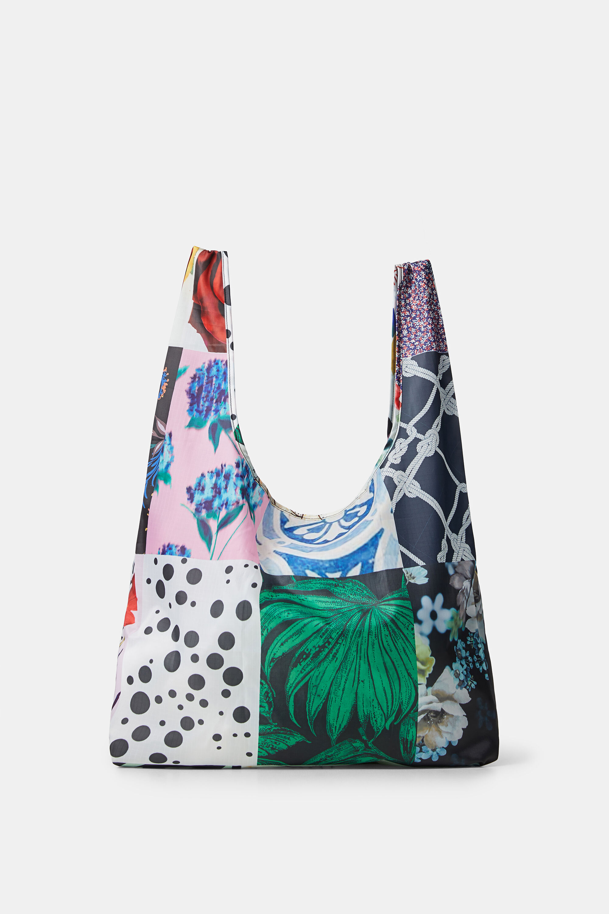 Folding bag digital patch