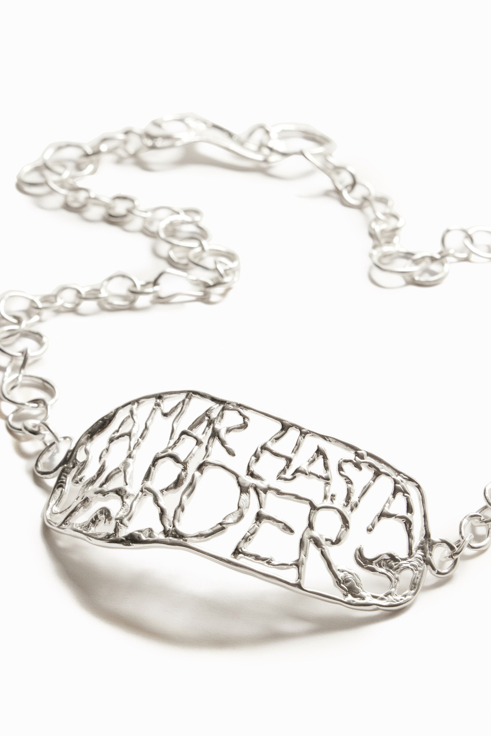 XL-Choker Message Silberbad Zalio
