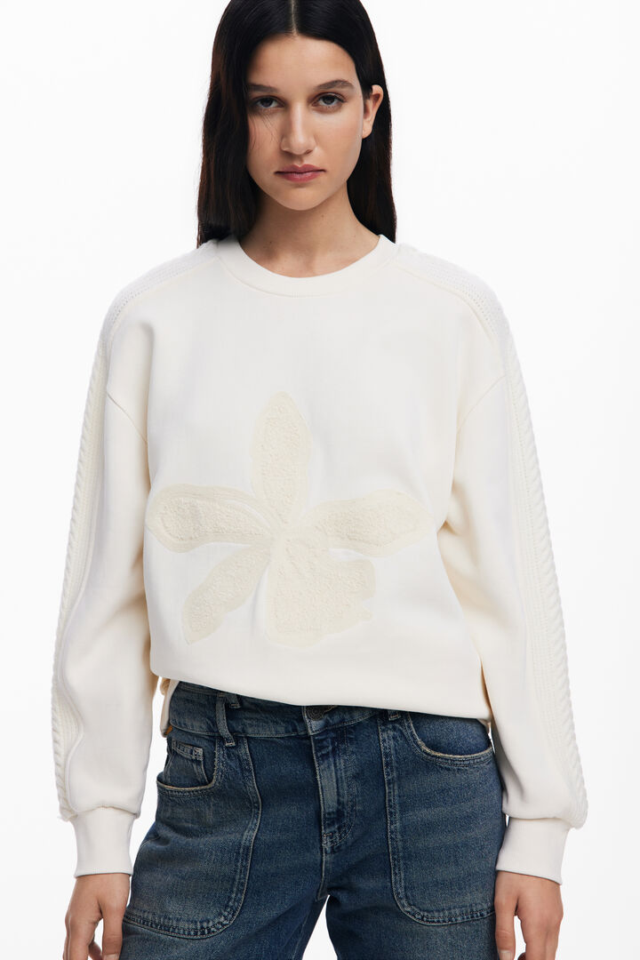 Floral sweatshirt | Desigual