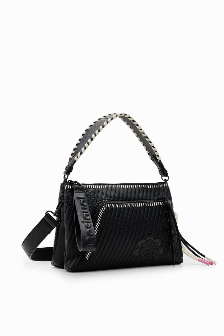 Midsize embossed crossbody bag | Desigual