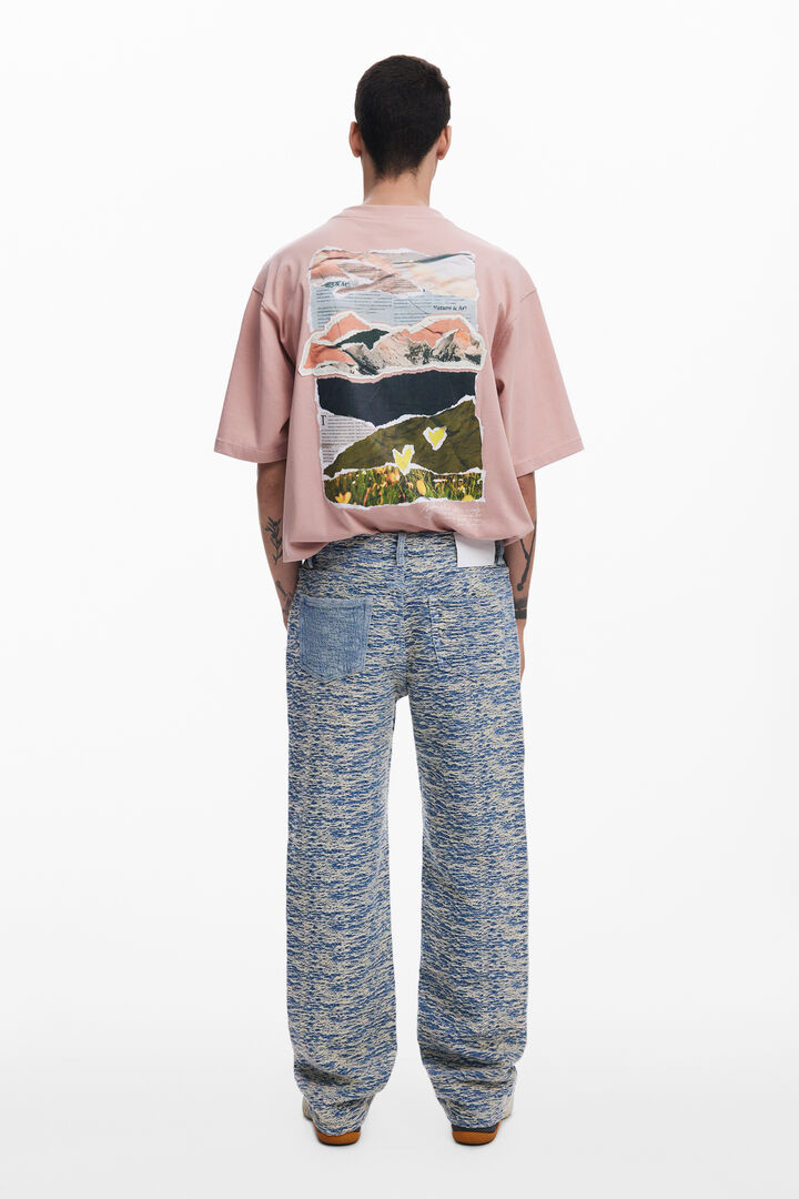 Pantalons texans jaspiats | Desigual