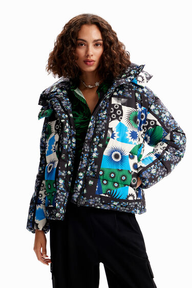 Padded patchwork jacket | Desigual