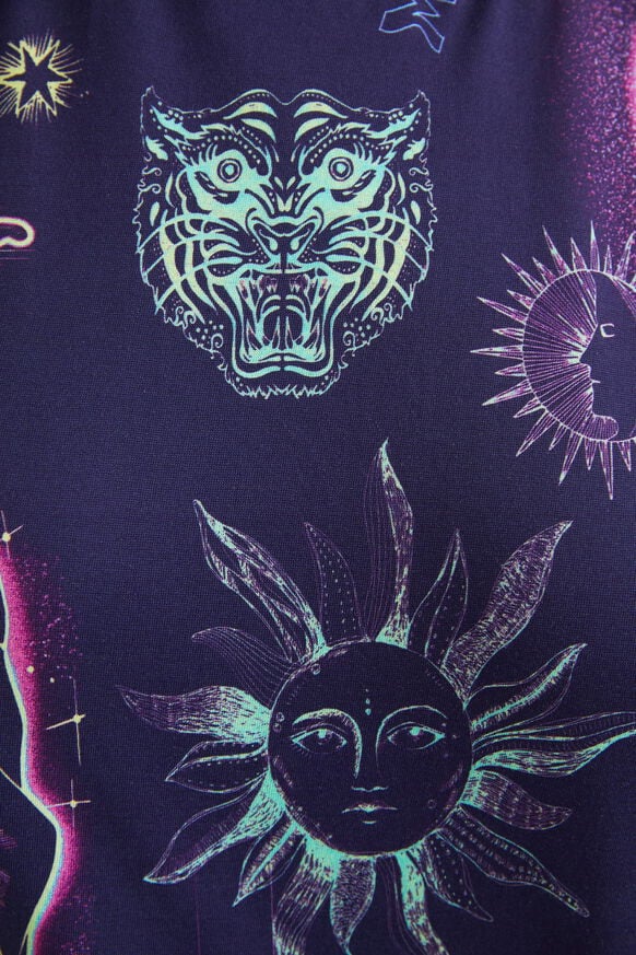 T-shirt Astrologie 100% katoen | Desigual