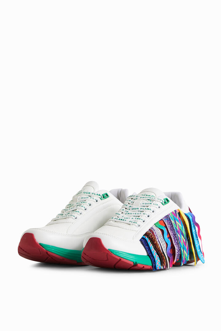 Sneakers flecos Johnson Hartig | Desigual