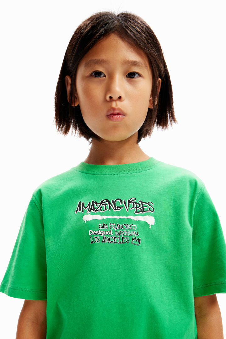 Basket graffiti T-shirt | Desigual