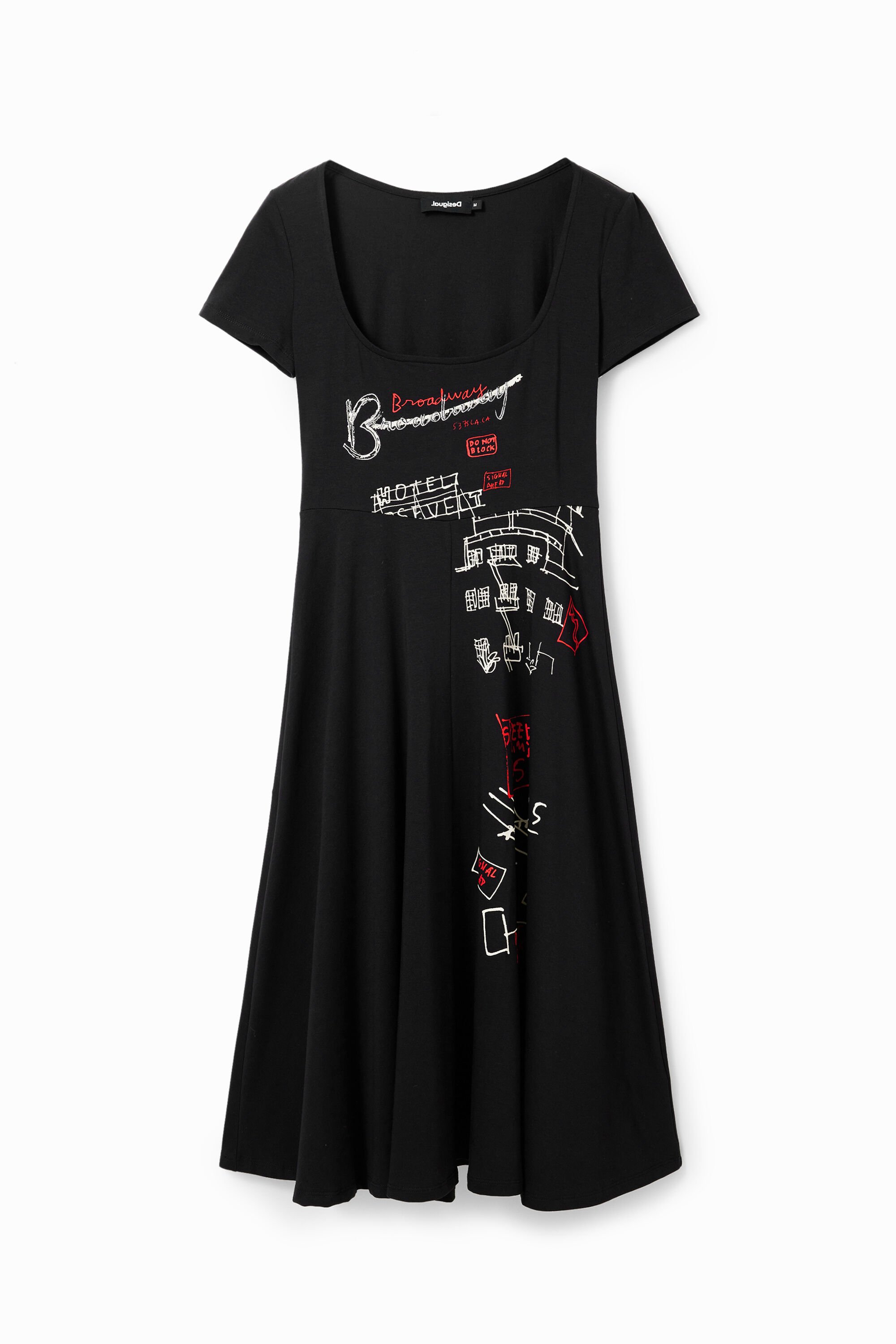 Kurzes, künstlerisches Kleid