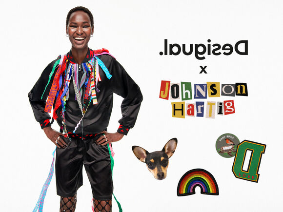 Chaqueta bomber cintas Johnson Hartig