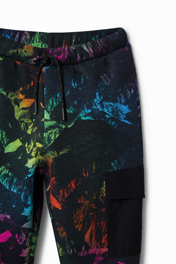 Pantalón jogger estampado digital | Desigual