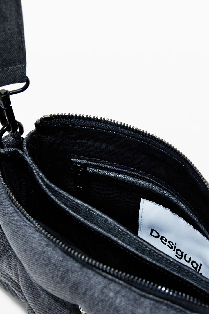 Bolso bandolera denim Mickey™ mediano | Desigual