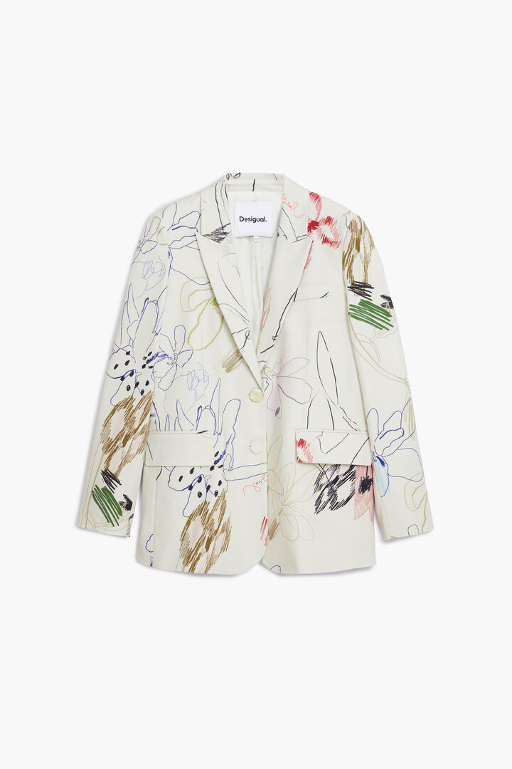 Blazer à motifs | Desigual