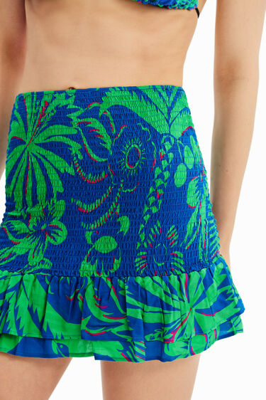 Minifalda slim tropical | Desigual