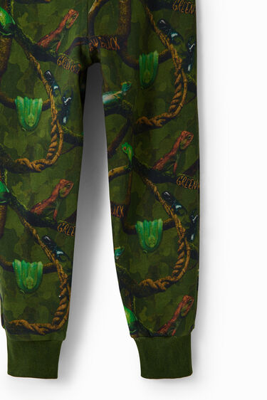 Camouflage jogger trousers | Desigual