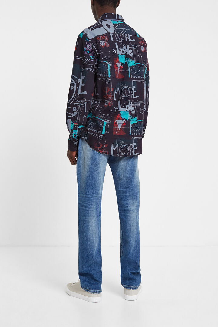 Camisa urbana estilo grafiti | Desigual