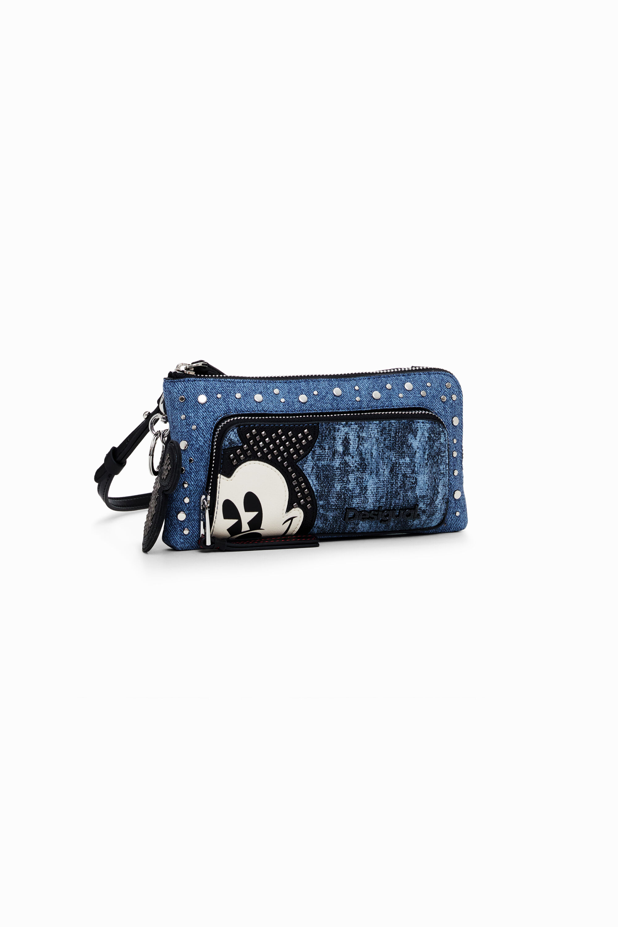 ミッキーマウスのデニム財布L 女性用 I Desigual.com