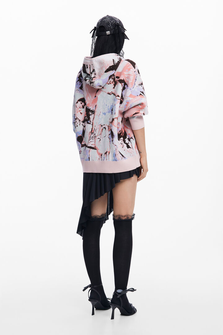 María Escoté Victorian sweatshirt | Desigual