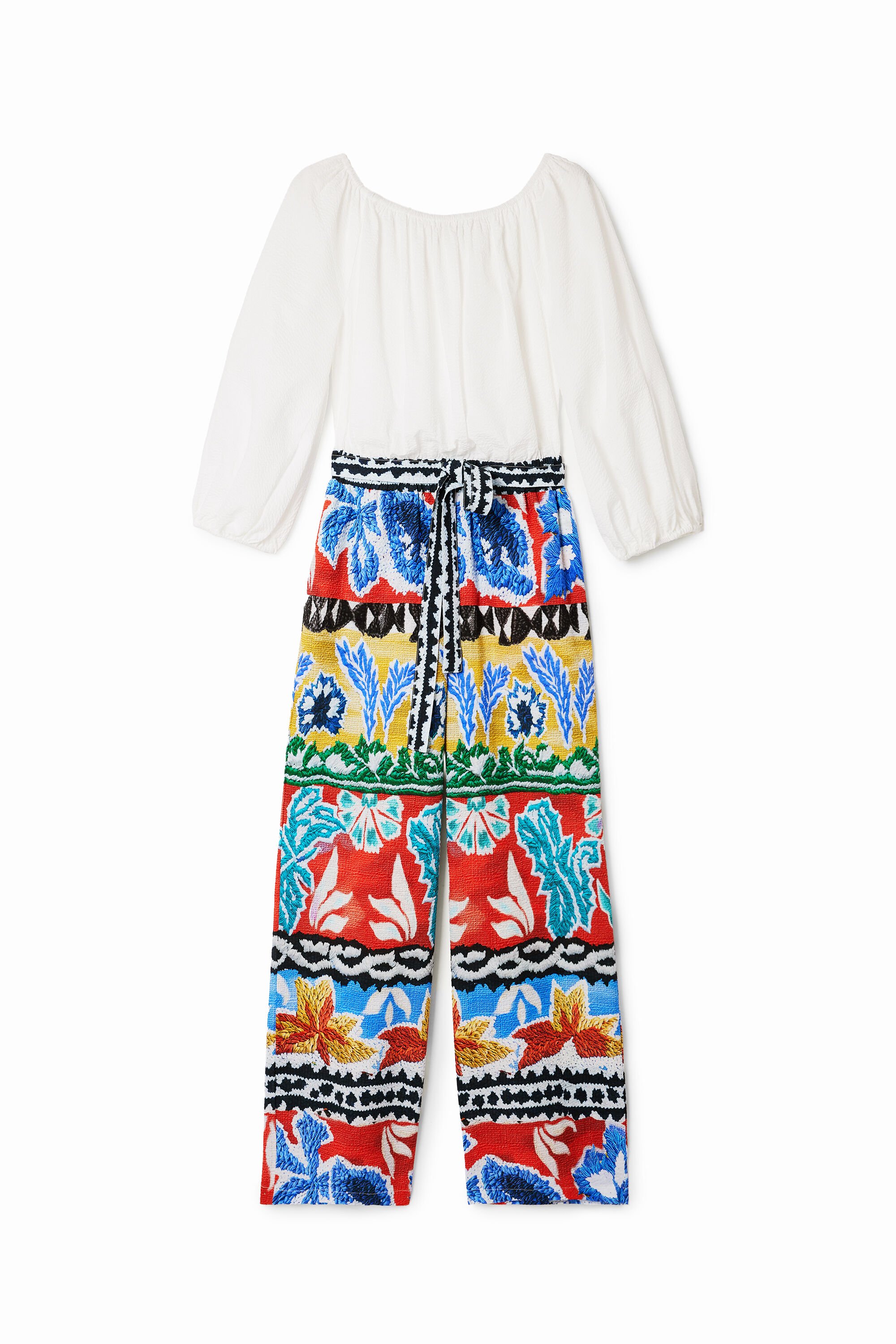 Langer Ethno-Jumpsuit Stella Jean