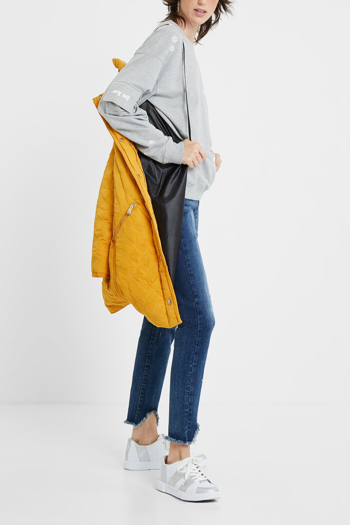 Abrigo acolchado capucha | Desigual