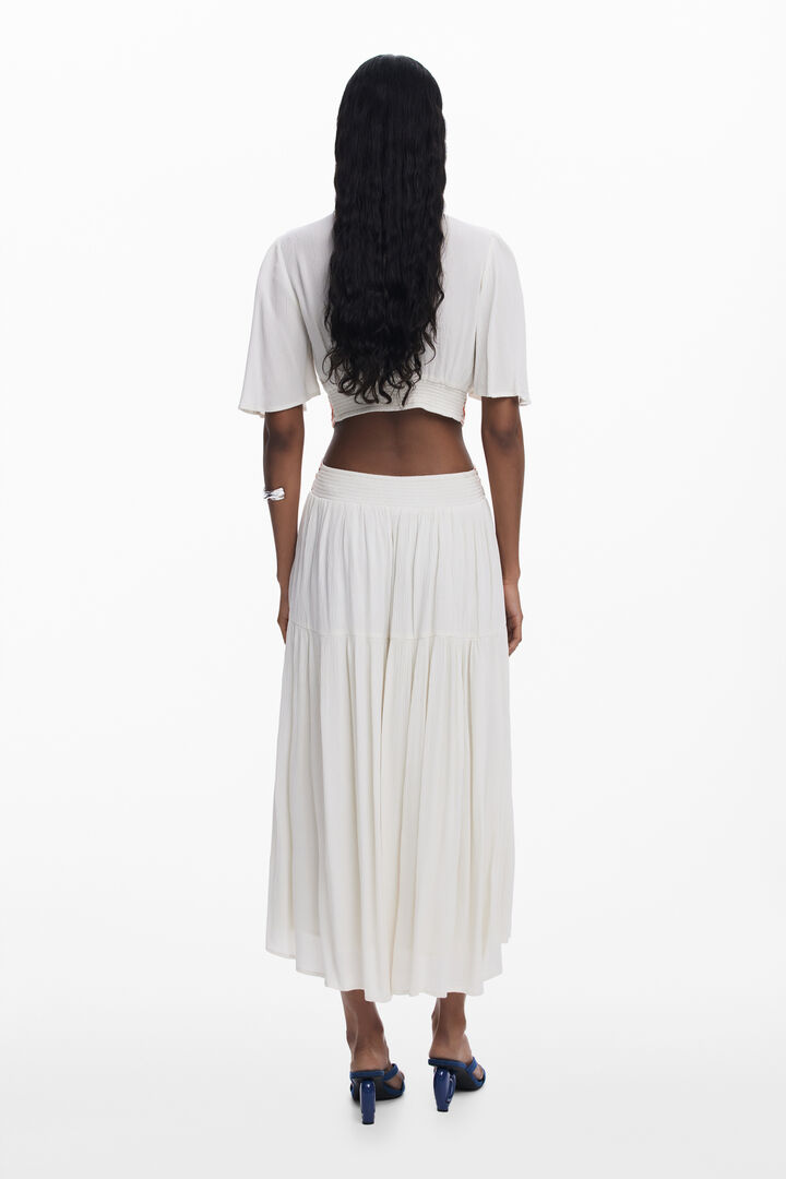 Vestido cut-out bordados | Desigual