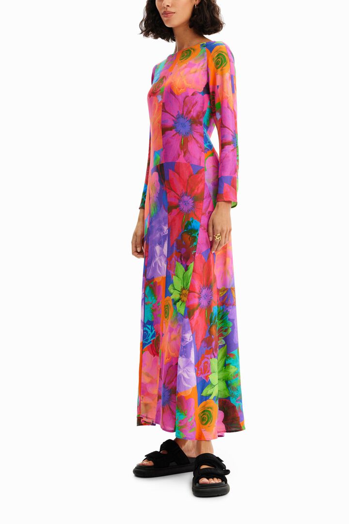 Vestido largo floral | Desigual