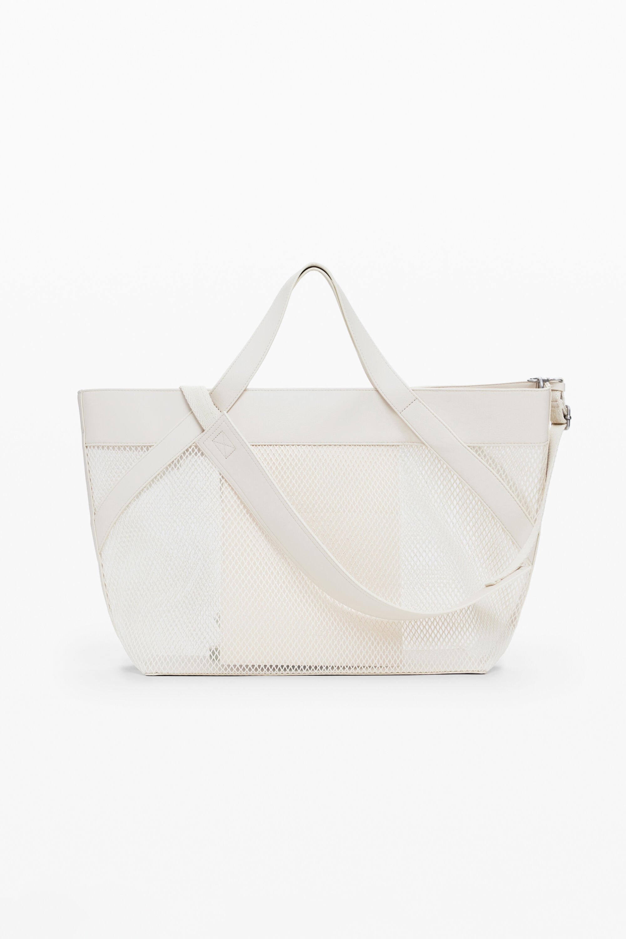 Large mesh shopper bag I Desigual.com