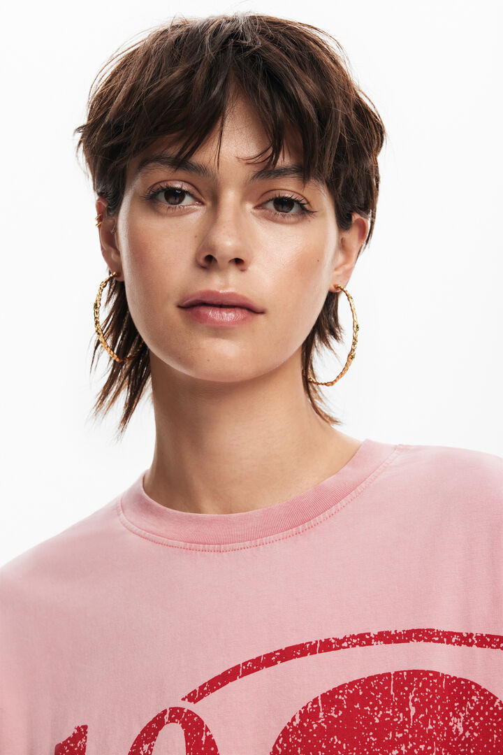 Short dress with short sleeves Mickey | Desigual
