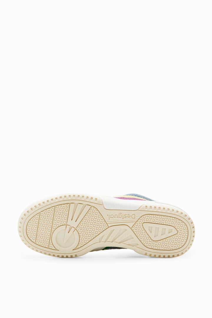 Sneaker patch retrò multicolor | Desigual