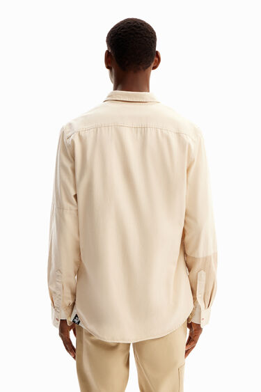 Camisa sarga patch | Desigual