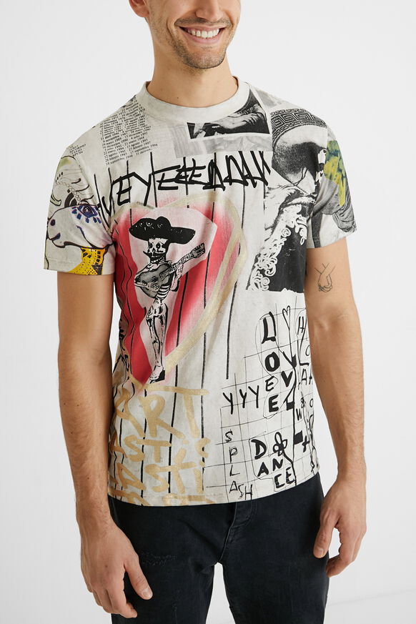 Arty Shirt 100% Baumwolle | Desigual