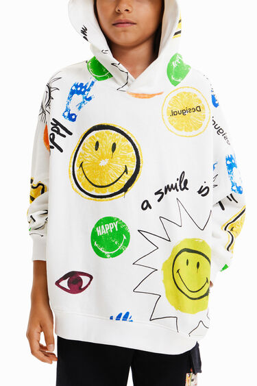 Smiley® oversize sweatshirt | Desigual