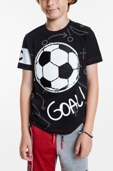 T-shirt football 100% coton | Desigual