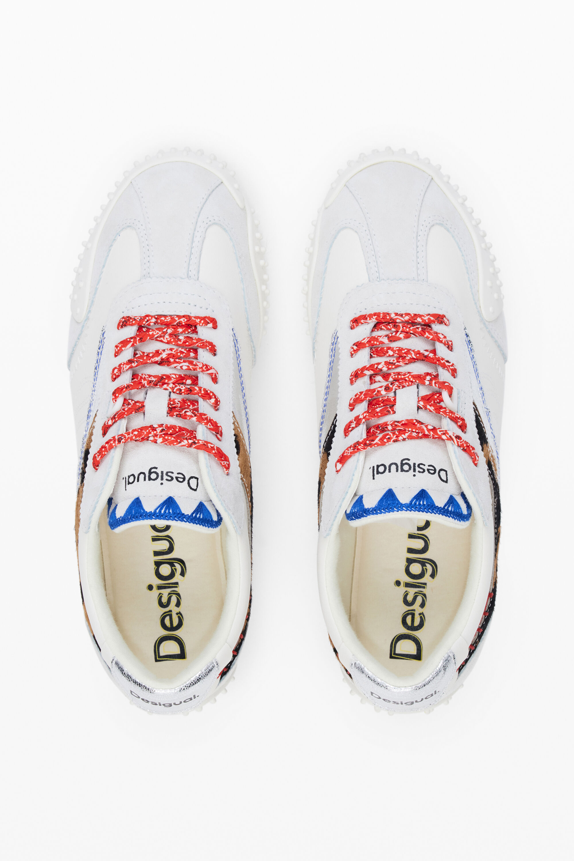 Combined retro sneakers Women's I Desigual.com
