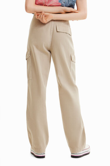 Long cargo trousers | Desigual