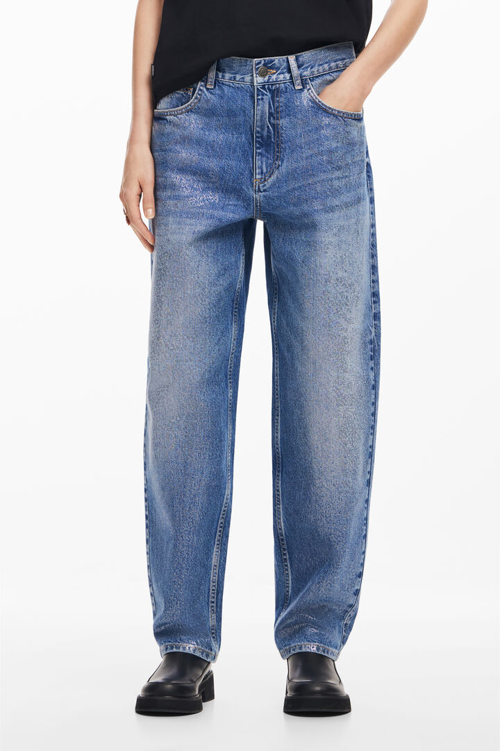 Balloon denim jeans | Desigual