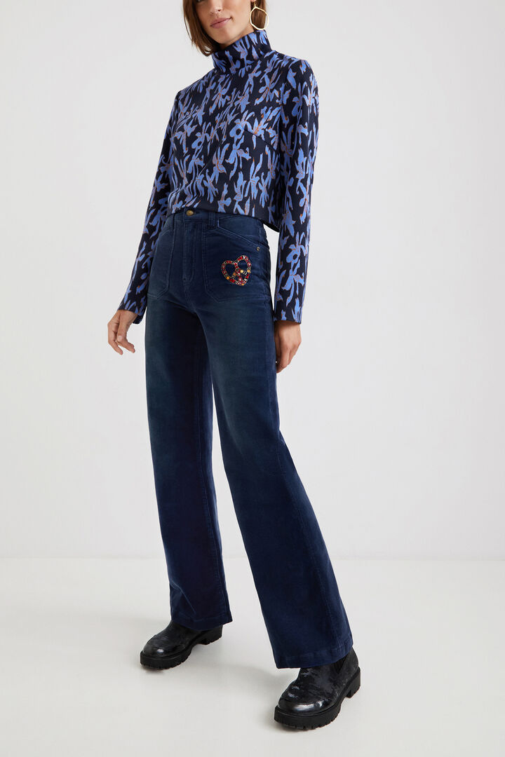 Pantalón wide leg slim | Desigual