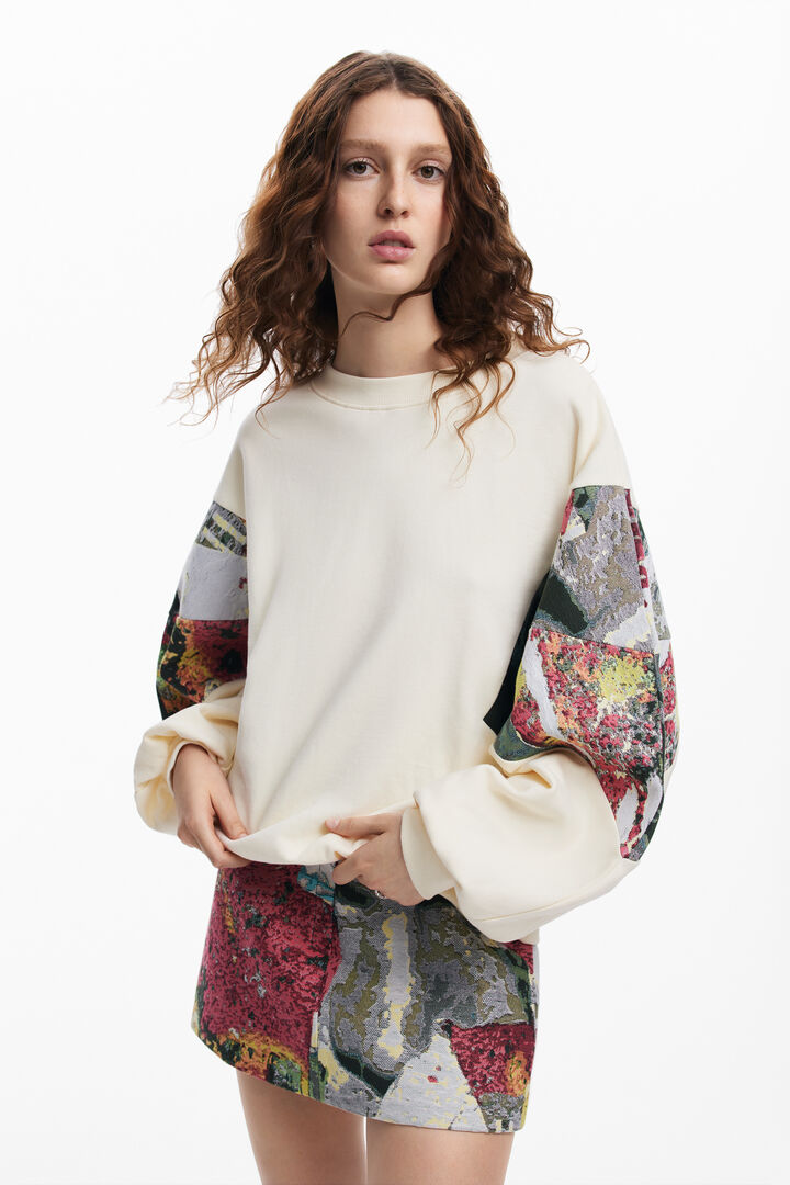 Sudadera mangas estampadas M. Christian Lacroix